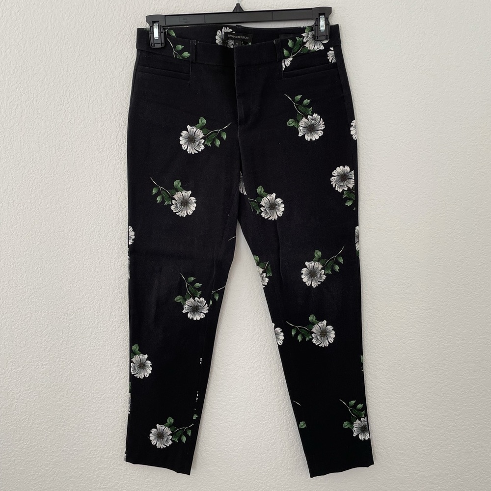 Banana Republic Sloan Floral Dress Pants